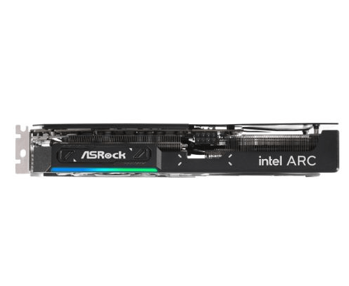 Asrock Intel Arc B570 Challenger 10GB OC, 10GB DDR6, HDMI, 3 DP, 2600MHz Clock, LED Indicator, Overclocked - Pink Parsnip Computers