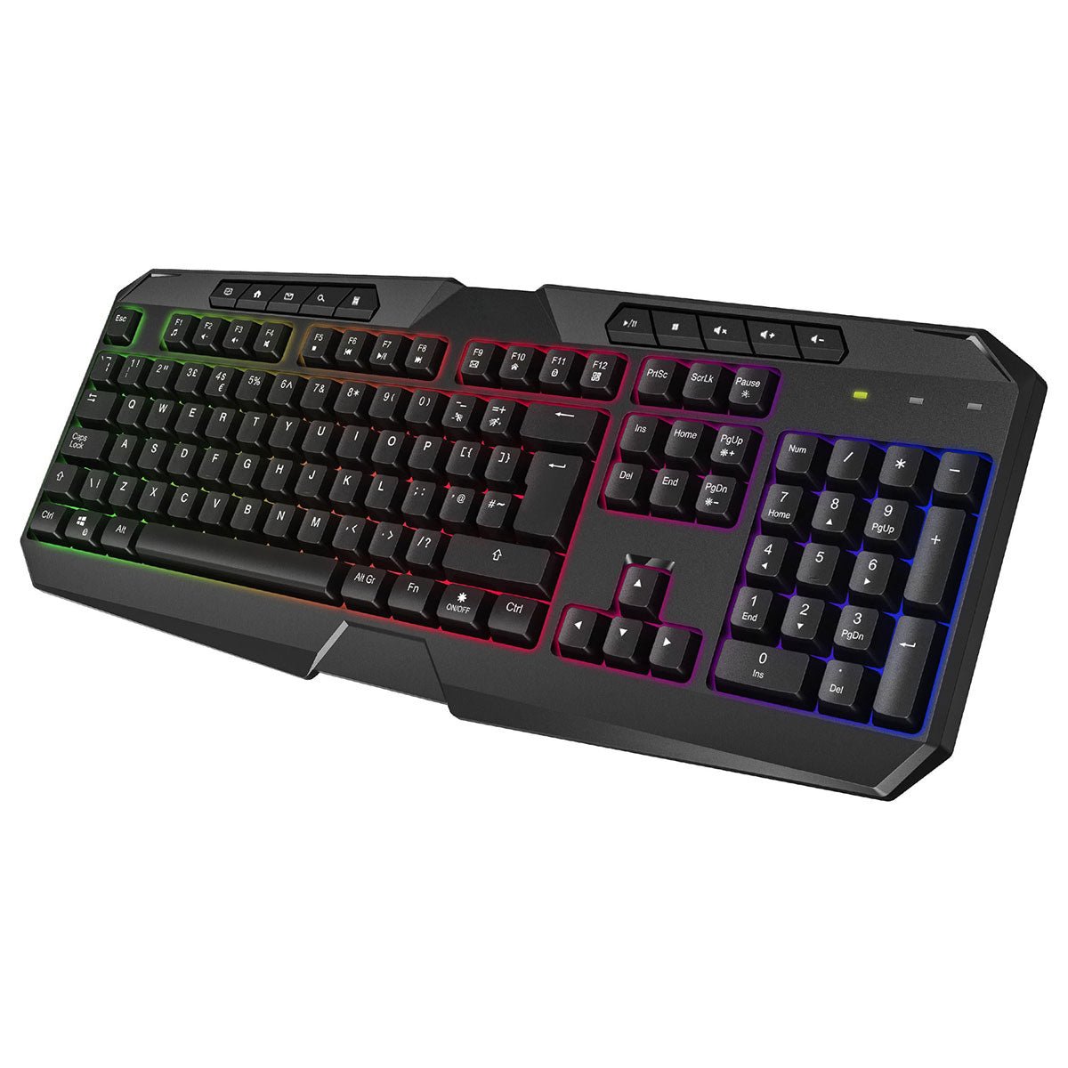 Avenger Rainbow Keyboard and Mouse Kit - Pink Parsnip Computers