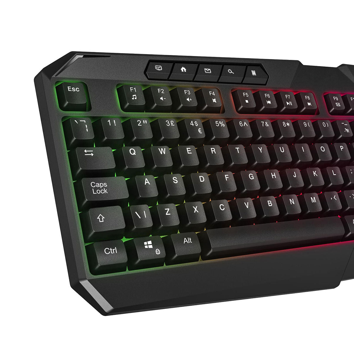 Avenger Rainbow Keyboard and Mouse Kit - Pink Parsnip Computers