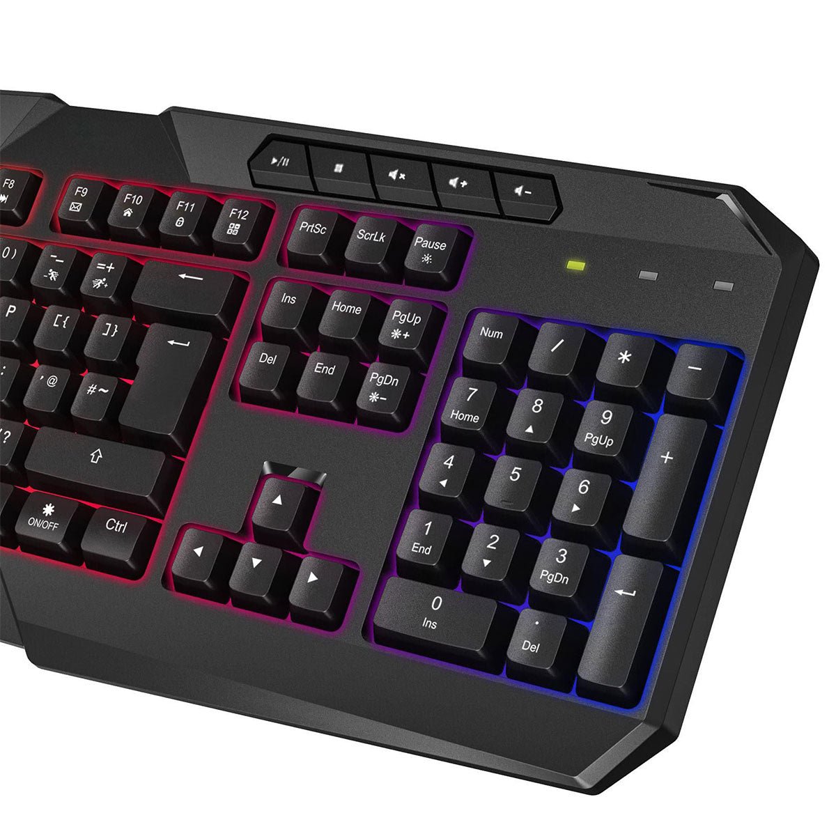 Avenger Rainbow Keyboard and Mouse Kit - Pink Parsnip Computers