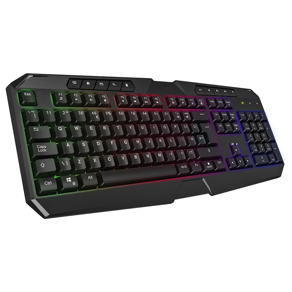 Avenger Rainbow Keyboard and Mouse Kit - Pink Parsnip Computers
