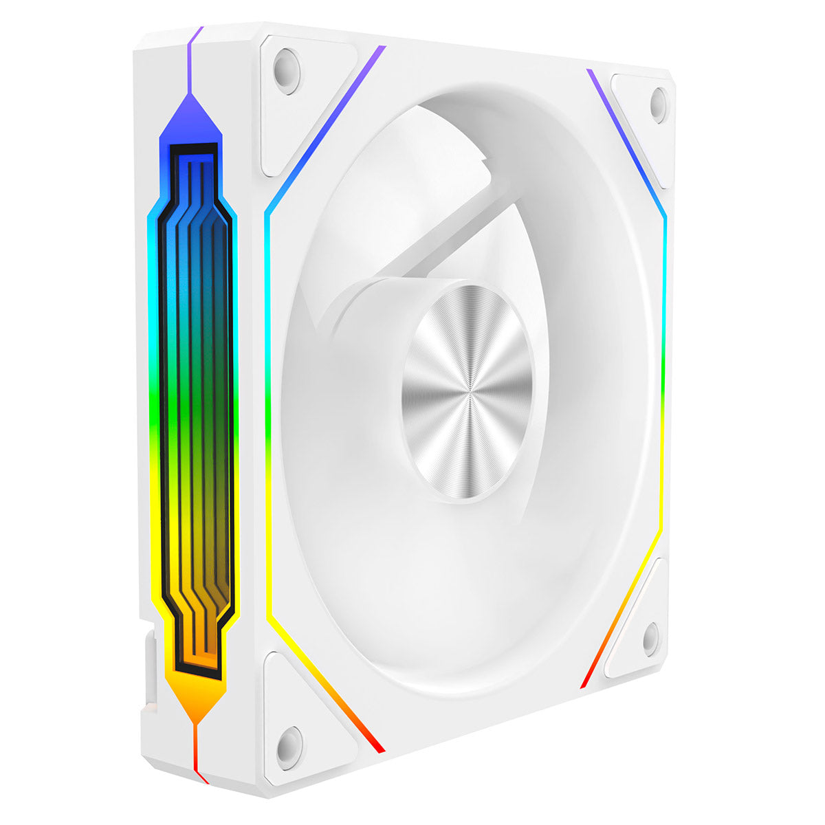 CiT Eclipse Infinity ARGB Fan โ White Edition (120mm)