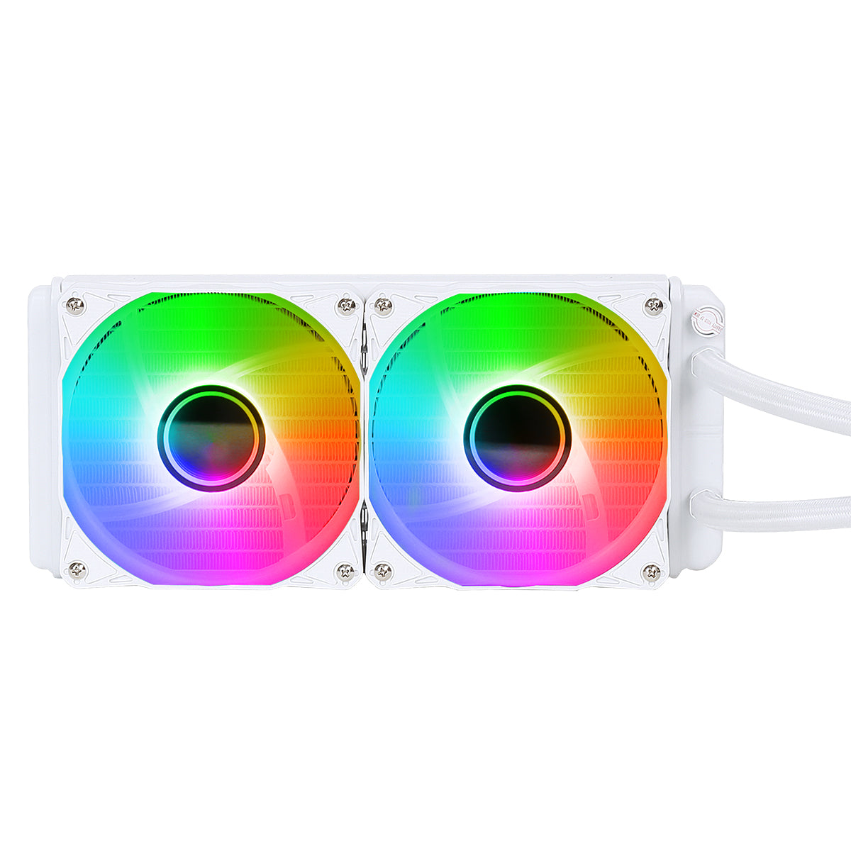 Celcius | Ryzen 5 2400G | 16GB RGB RAM | 512GB SSD | ARGB Watercooled White Build