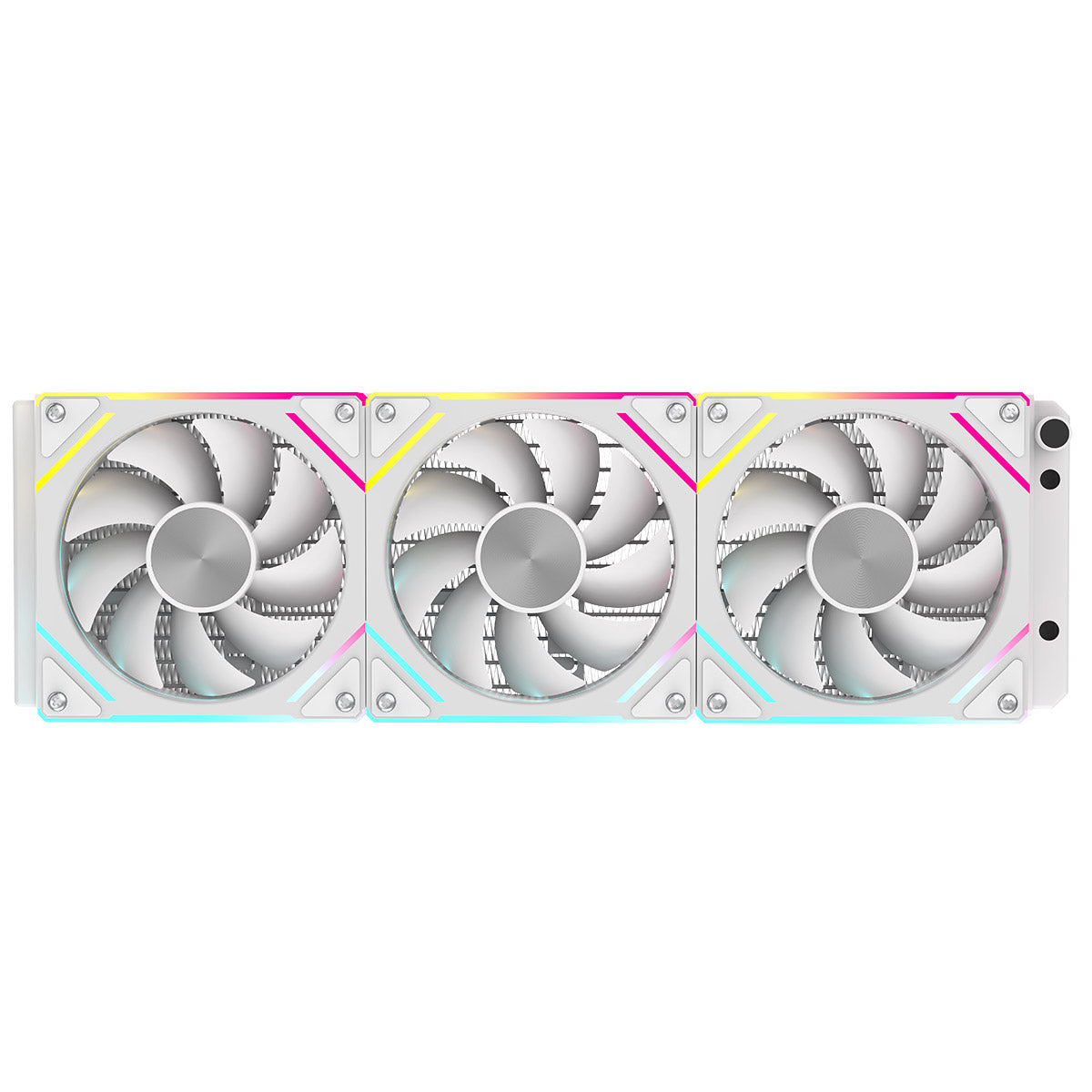 ❄️ CiT Pro Glacier White 360mm ARGB AIO Liquid Cooler with LCD Temp Display ❄️
