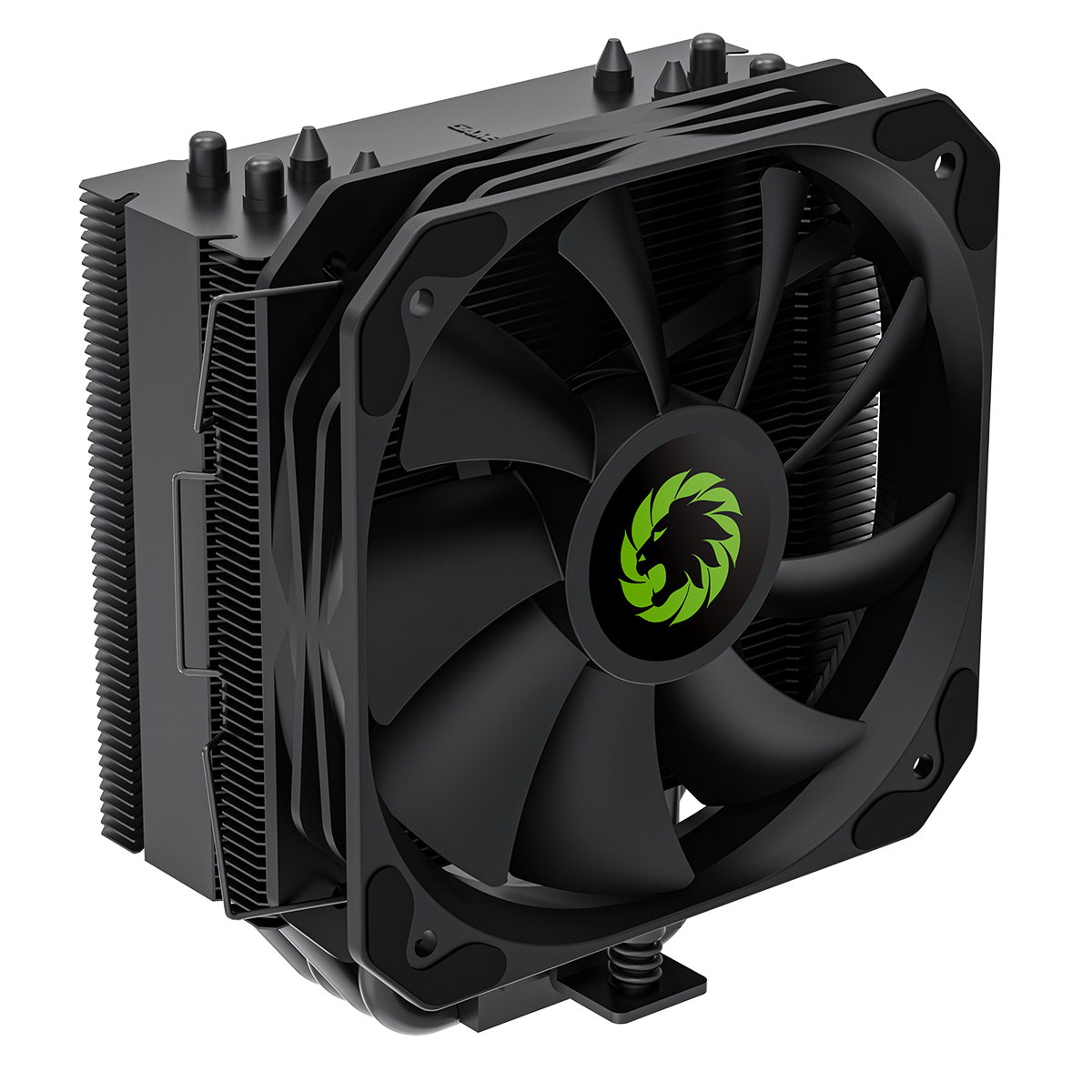 GameMax Sigma 540 Pure Black CPU Cooler With 130mm PWM Black Fan 4 x 6mm Heat Pipes TDP 200W