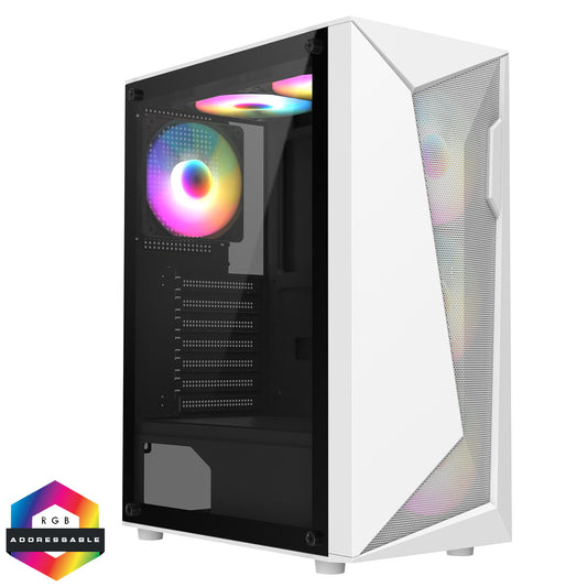 The Carisma White Edition – RTX 5070 Gaming PC