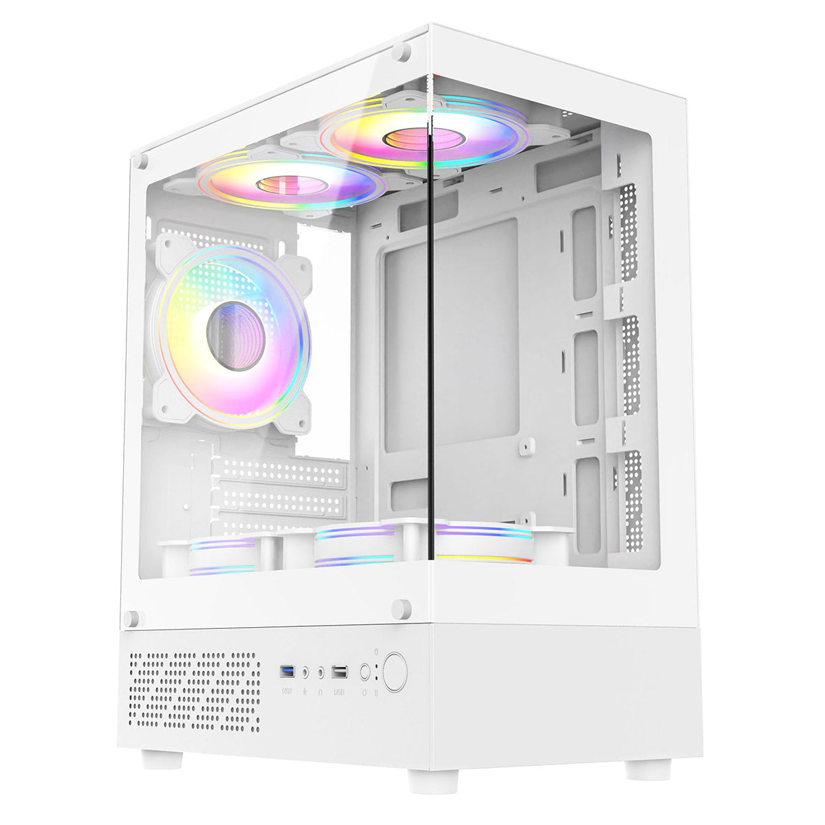 Celcius | Ryzen 5 2400G | 16GB RGB RAM | 512GB SSD | ARGB Watercooled White Build