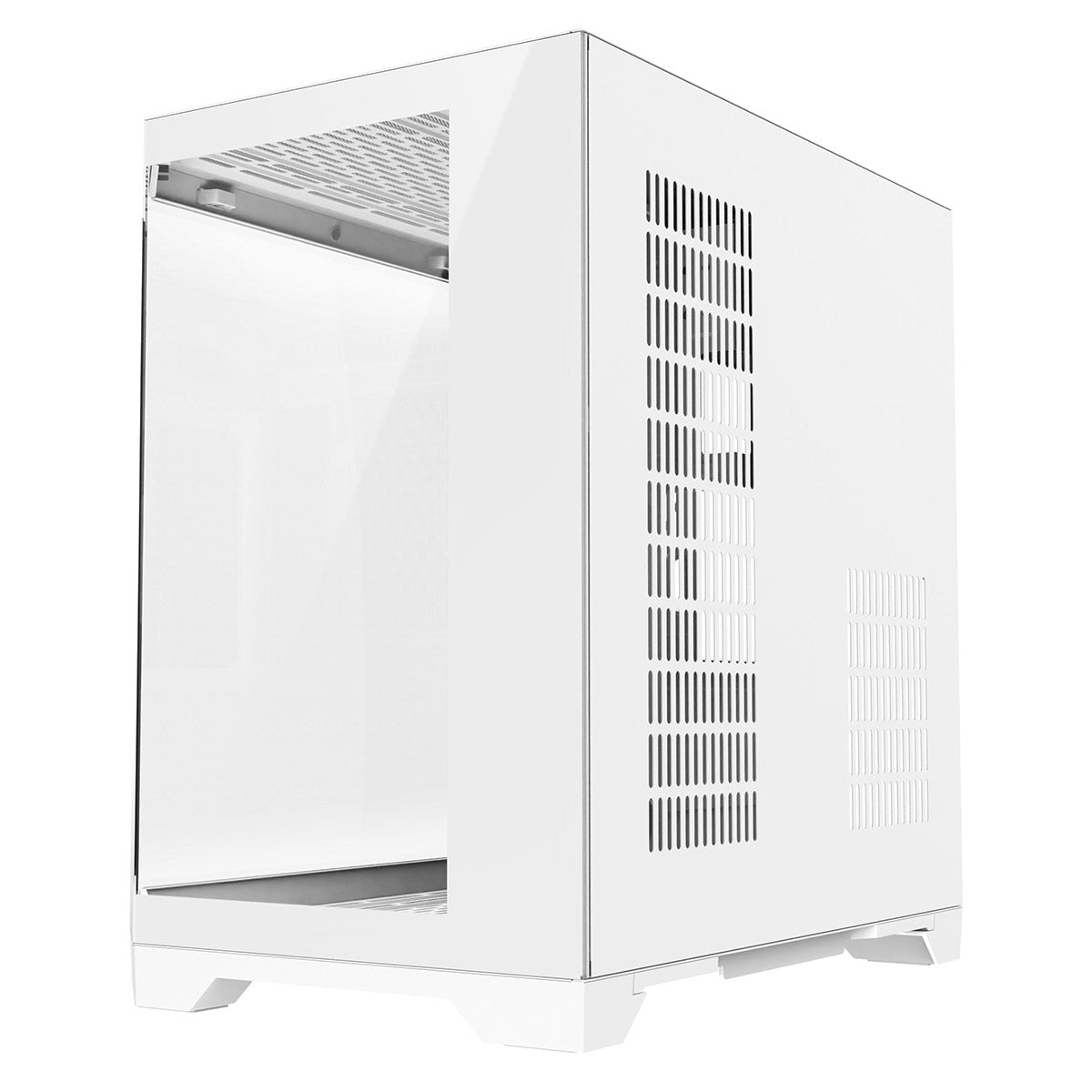 Eclipse 240 โ Dual-Chamber Micro-ATX Case (White Edition, No Fans Included)