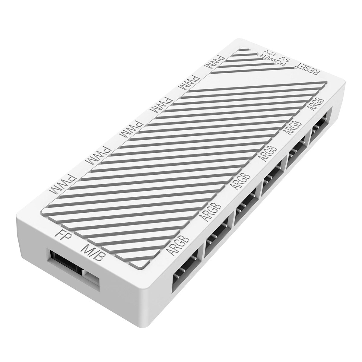 Eclipse 240 โ Dual-Chamber Micro-ATX Case (White Edition, No Fans Included)