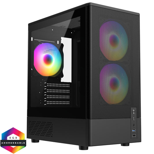 The Stream Sidekick Pro AV1 | Dedicated Streaming & Gaming PC Bundle | Ryzen 7 5700X | RTX 5050 | 32GB RAM