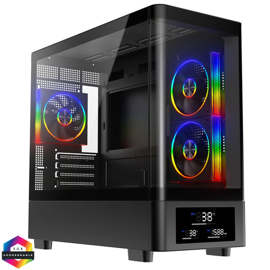 GRAVITY LITE โ Ryzen 5 5500 โข RTX 5050 8GB โข 16GB RAM โข Wi-Fi | DDR4