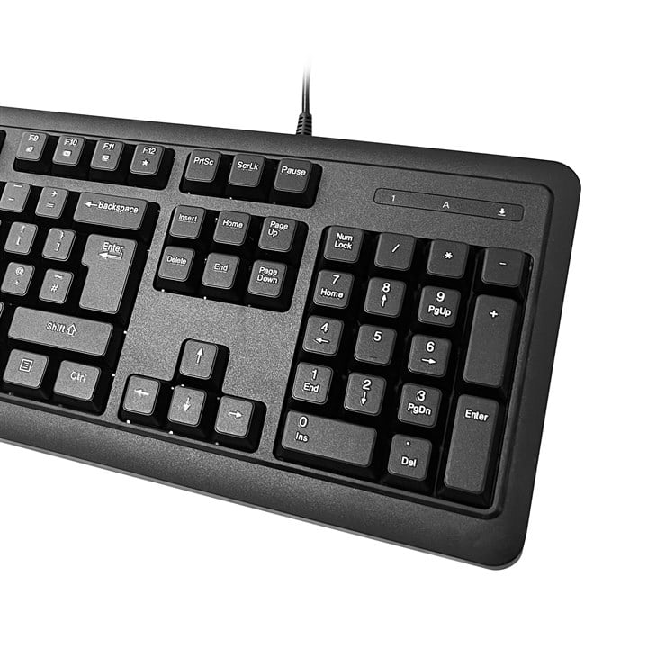 Vida Corporate 2-in-1 USB Keyboard and Mouse Set