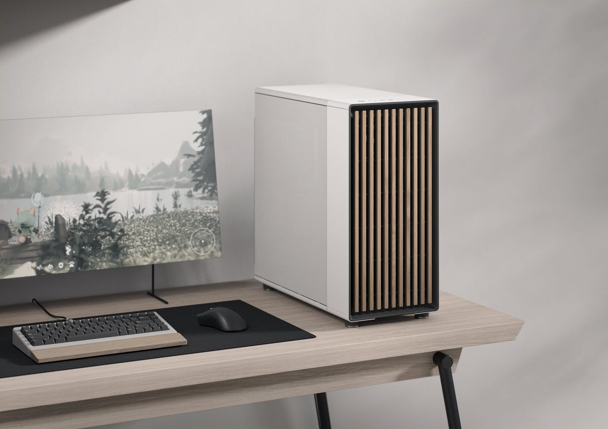 Fractal Design North XL PC Case - Chalk White