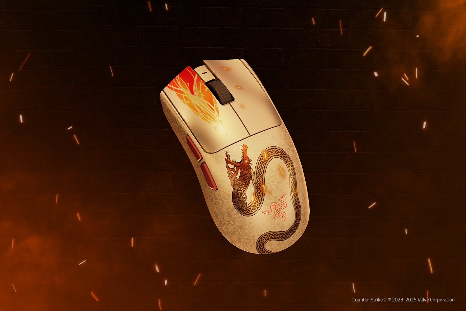 Razer Viper V3 Pro Counter-Strike 2 Gaming Mouse – Pink Parsnip