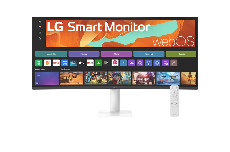 LG Smart Monitor 34U601SA-W