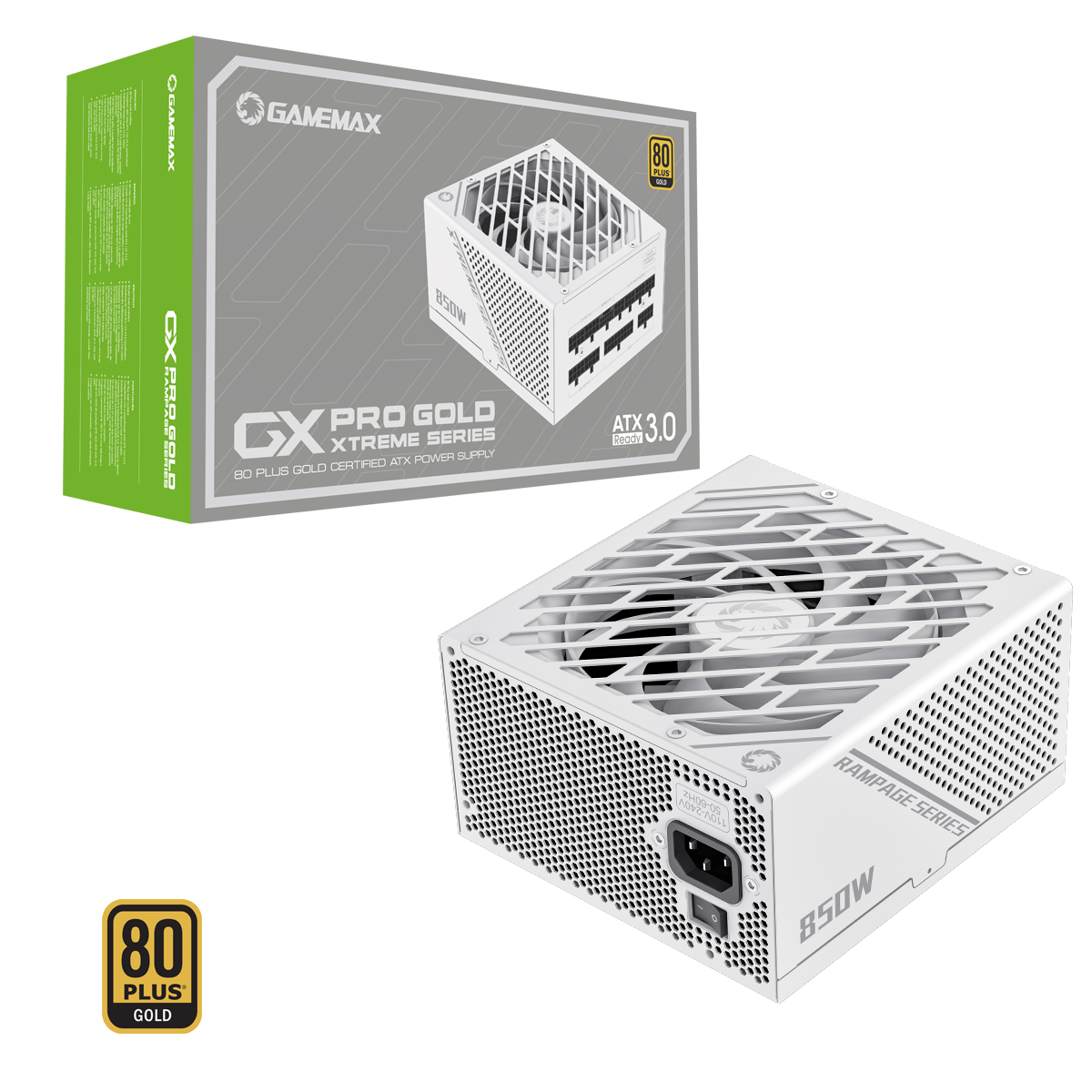 Ghost Protocol โช White Gaming PC โ Ryzen 5 7500X3D, RTX 5070 12GB, 32GB DDR5, 1TB NVMe, 360mm LCD AIO, WiFi 6E | 1440p Gaming | White Build | Streaming Ready