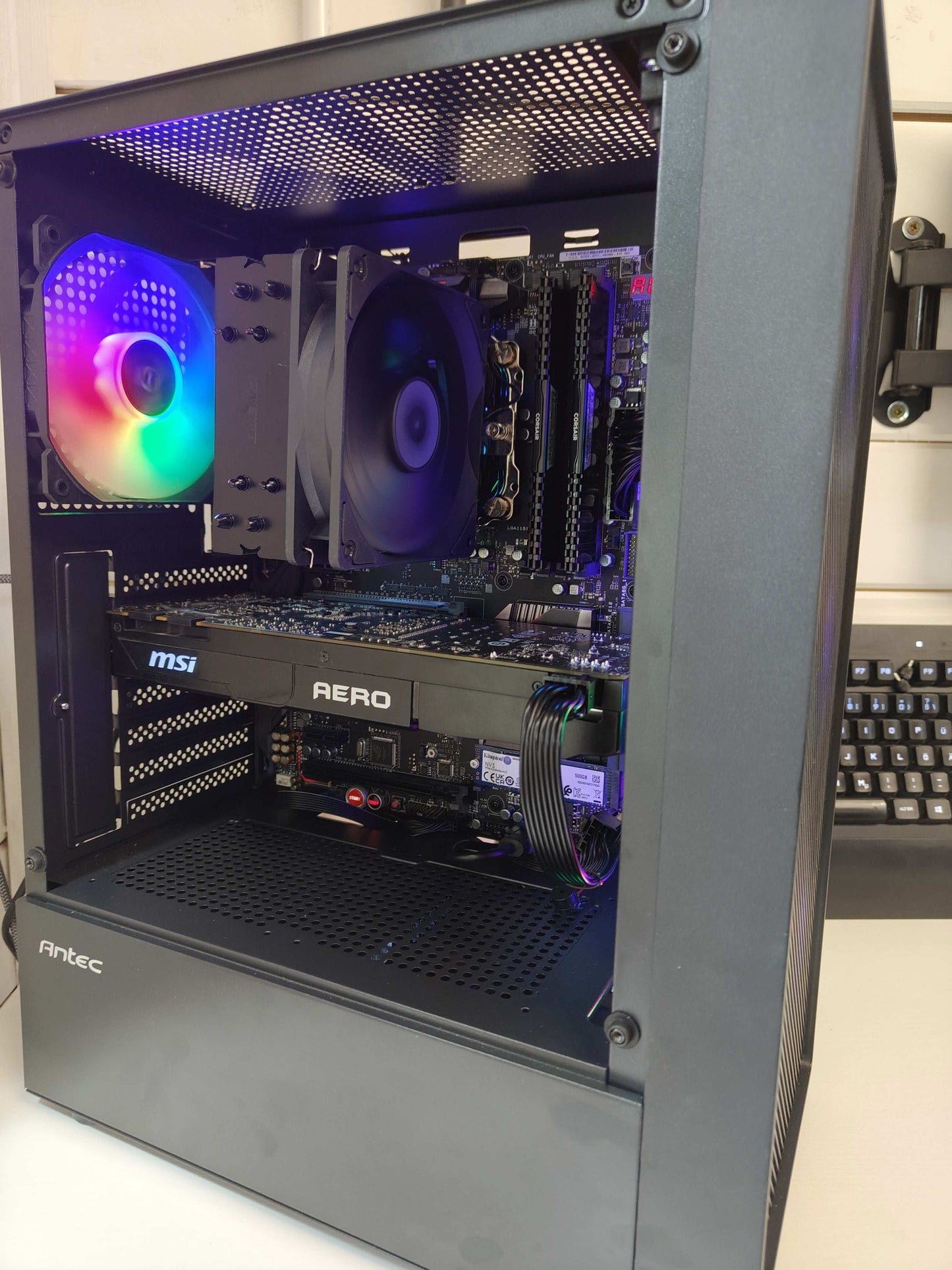 Antec โ i5-6700K + GTX1080 | 16GB RAM | 512GB NVMe SSD | Gaming PC