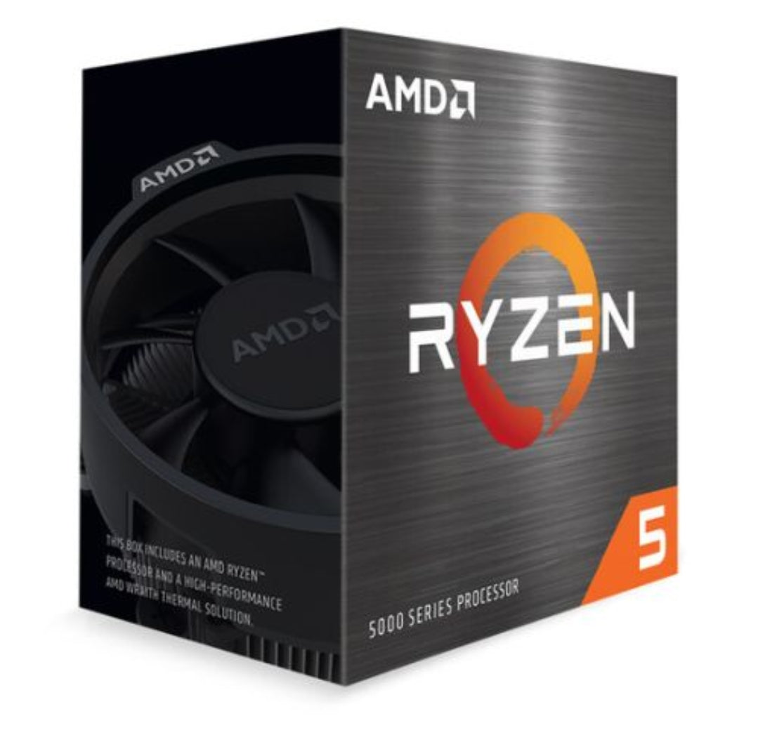 Lucid Black – Ryzen 5 5600 + RTX 3050 | 16GB RAM | 1TB NVMe SSD | Gaming PC
