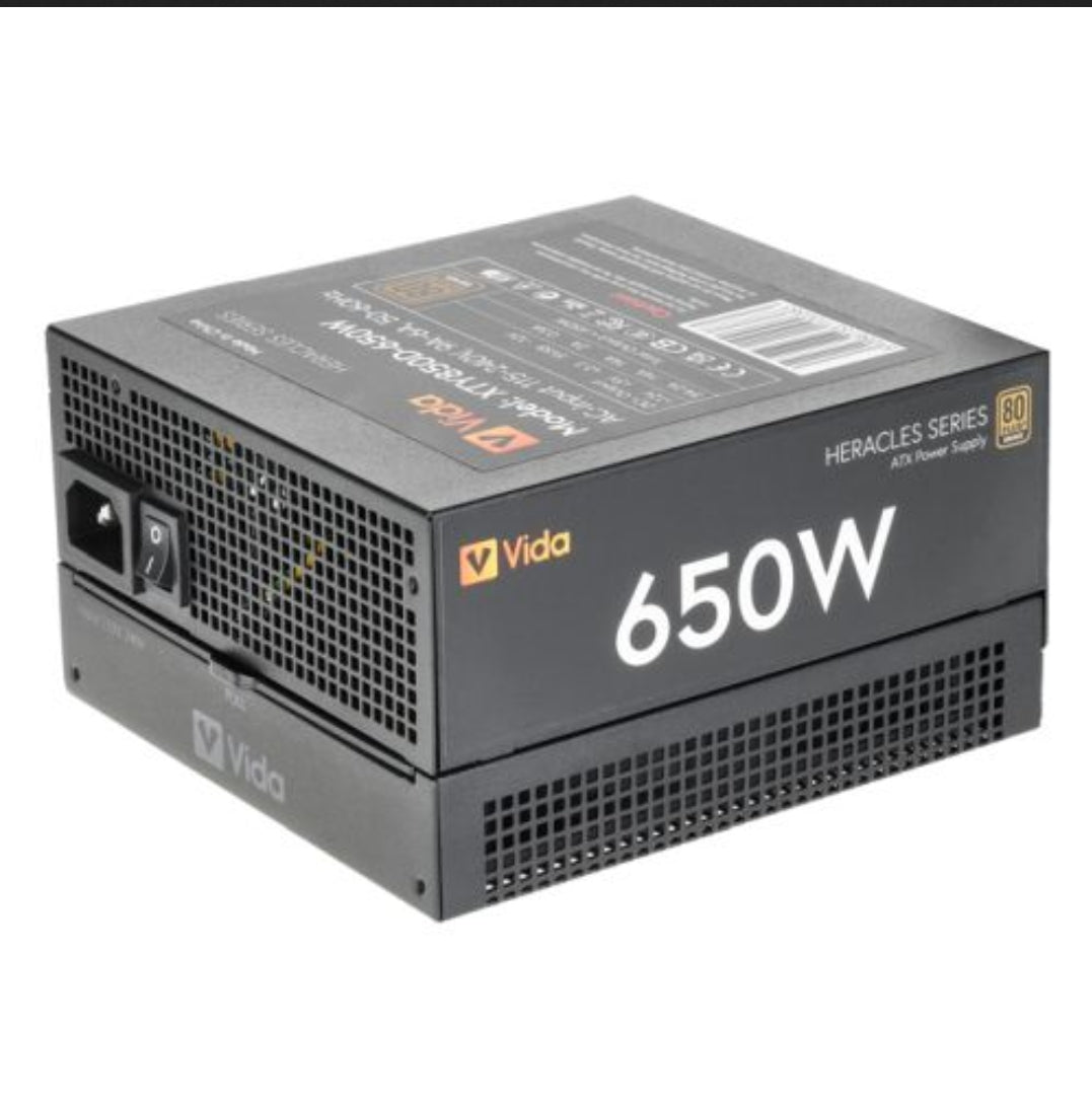 Lucid Black – Ryzen 5 5600 + RTX 3050 | 16GB RAM | 1TB NVMe SSD | Gaming PC