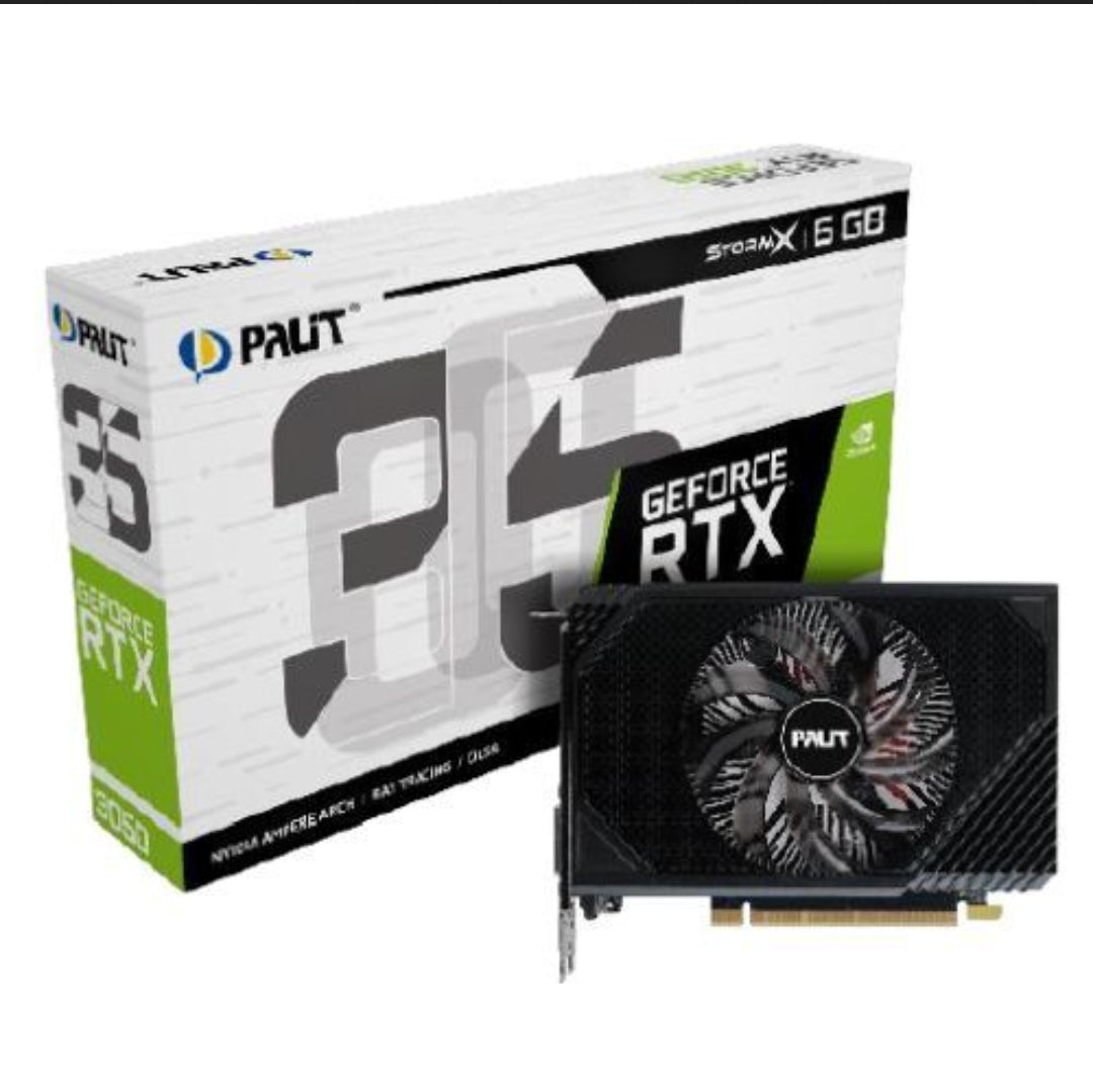 Black โ Ryzen 5 5500 + RTX 3050 | 16GB RAM | 512GB NVMe SSD | Gaming PC