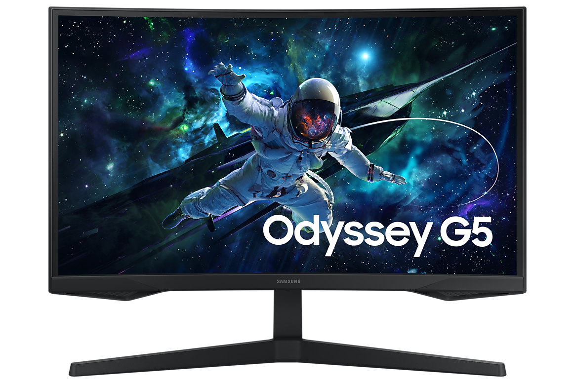 Samsung Odyssey G5 G55C 27 inch LS27CG552EUXXU, front view