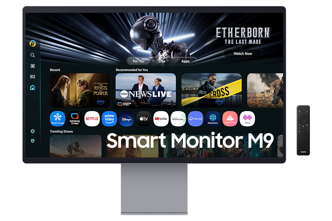 Samsung Smart Monitor M9 M90SF 32 inch LS32FM902SUXXU, front view