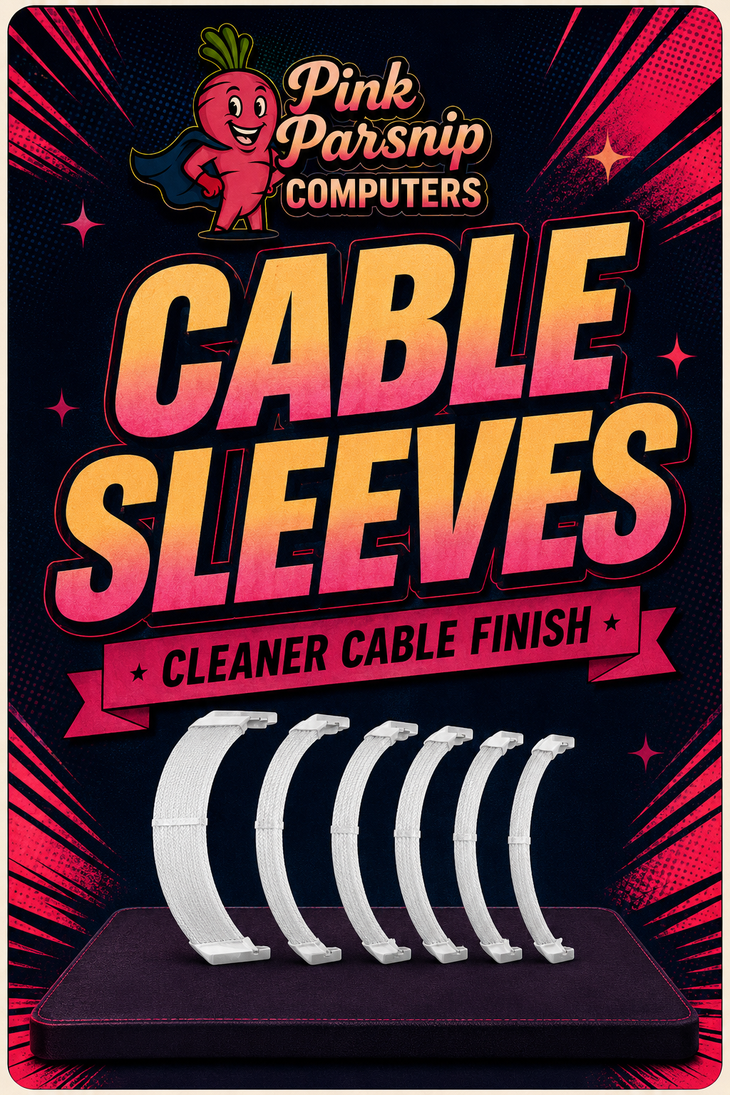 Cable Sleeving Pack (Colour-Matched)