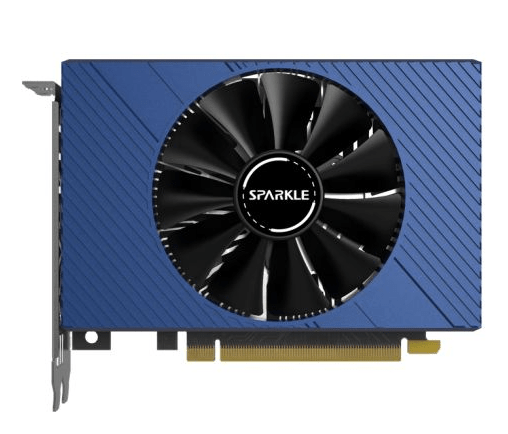 Sparkle Intel ARC A380 ELF, 6GB DDR6, PCIe4, HDMI, 3 DP, 2000MHz Clock - Pink Parsnip Computers