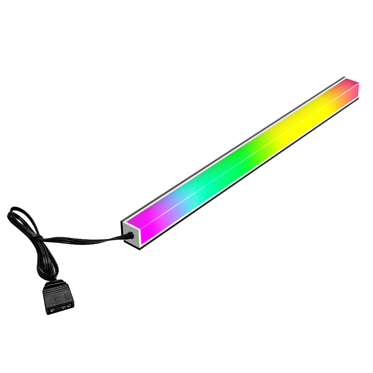 Viper AR - 30 Double Side Magnetic Rainbow ARGB LED Strip - Pink Parsnip Computers