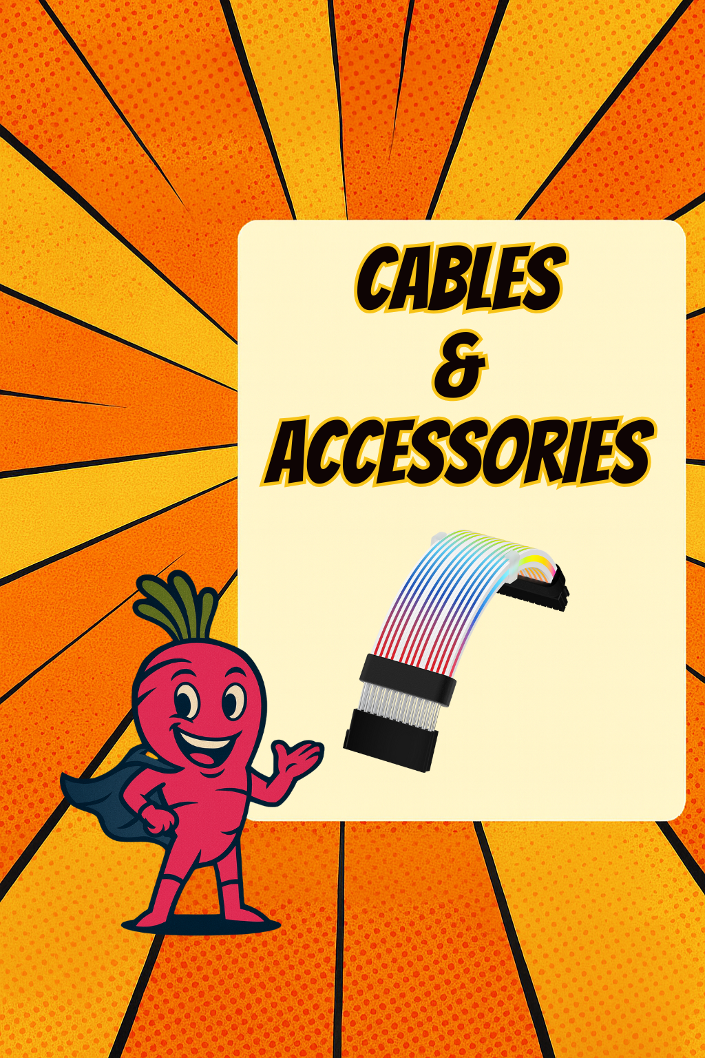 Cables & Accessories - Pink Parsnip Computers