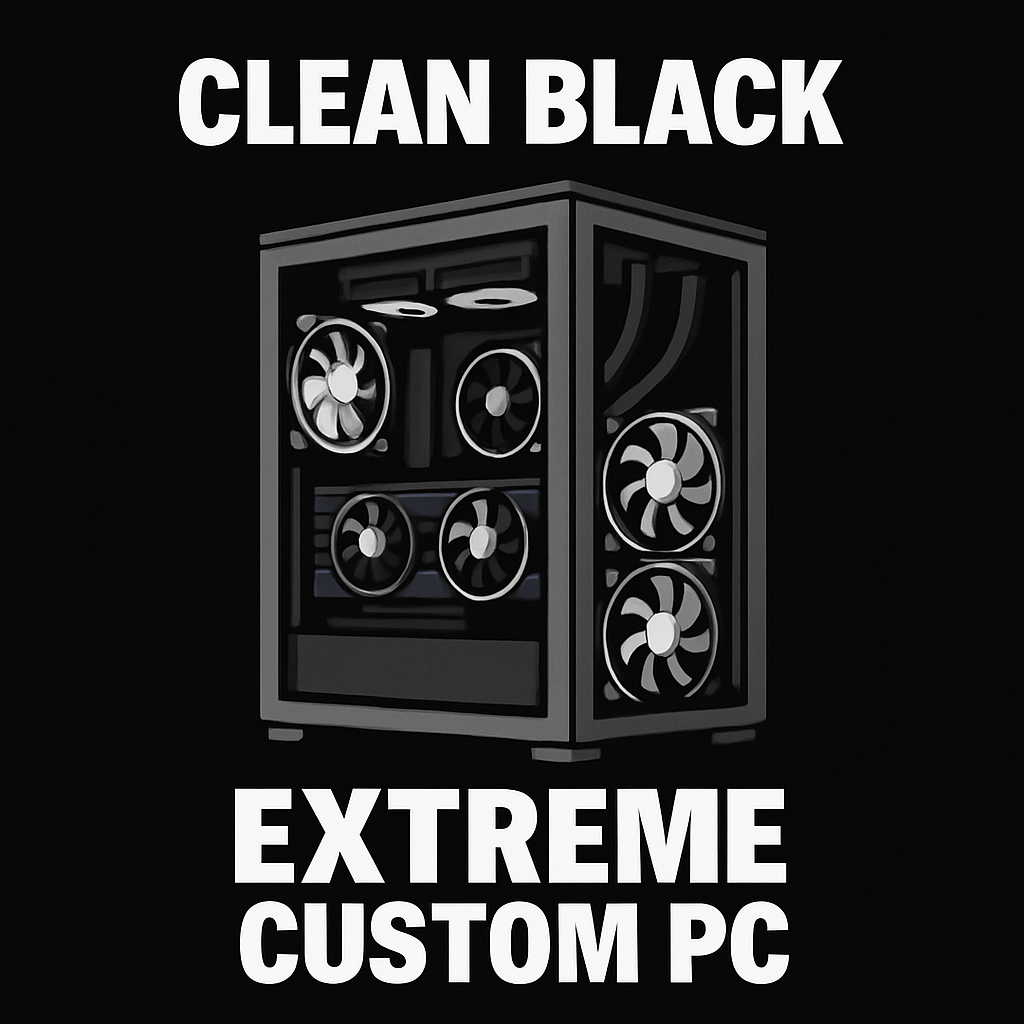 Clean - Black Extreme Gaming PCs