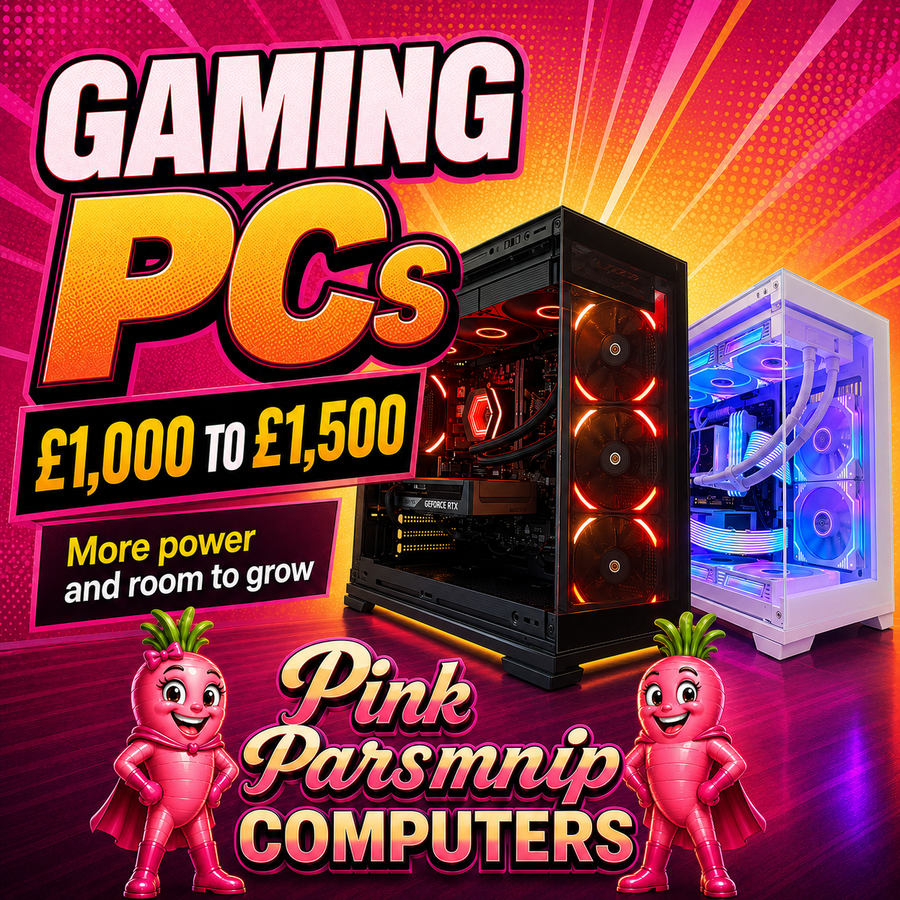 Gaming PCs £1000 to £1,500