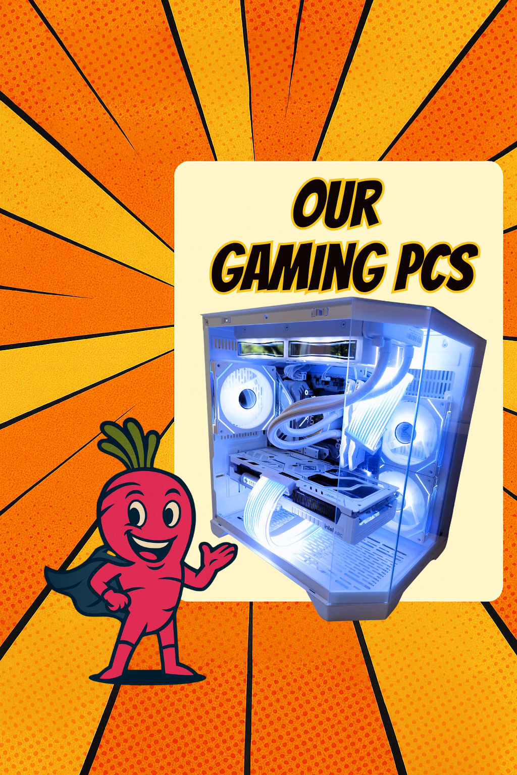 Our Gaming PCS - Pink Parsnip Computers