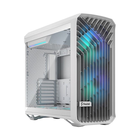Fractal Design Torrent PC Case - White RGB Tempered Glass