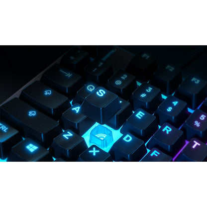 SteelSeries Apex 3 Gaming Keyboard - Cable Connectivity - USB Interface - English (UK) - Black