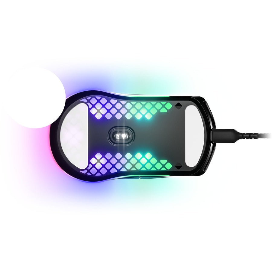 SteelSeries Aerox 3 Wireless Gaming Mouse - Bluetooth - USB Type C - Optical - 6 Button(s)