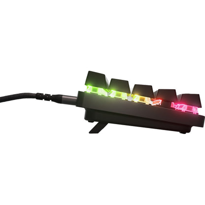 SteelSeries Apex Pro Mini Gaming Keyboard - Cable Connectivity - USB Type C Interface - RGB LED - English (UK) - Black