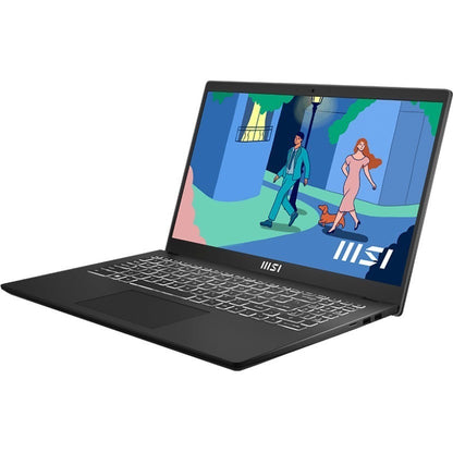 MSI Modern 15 B7M Modern 15 B7M-086UK 39.6 cm (15.6) Notebook - Full HD - AMD Ryzen 7 7730U - 8 GB - 512 GB SSD