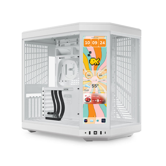 HYTE Y70 TOUCH INFINITE CASE SNOW WHITE