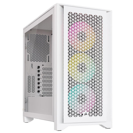 Corsair iCUE 4000D RGB White Mid Tower Case