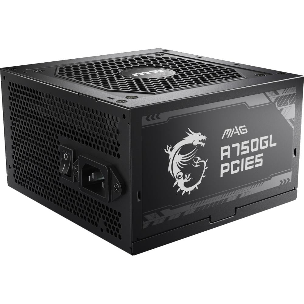 MSI MAG A750GL PCIE5 750W 80 PLUS Gold Fully Modular Power Supply