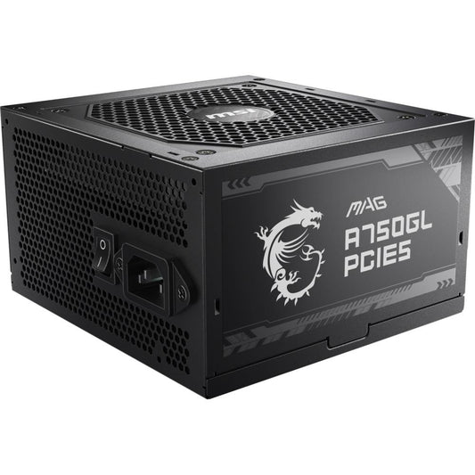 MSI MAG A750GL PCIE5 750W 80 PLUS Gold Fully Modular Power Supply