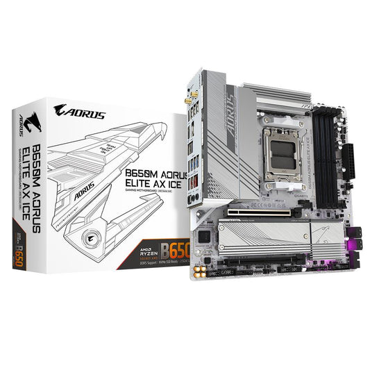 AORUS AM5 B650M AORUS ELITE AX ICE M-ATX