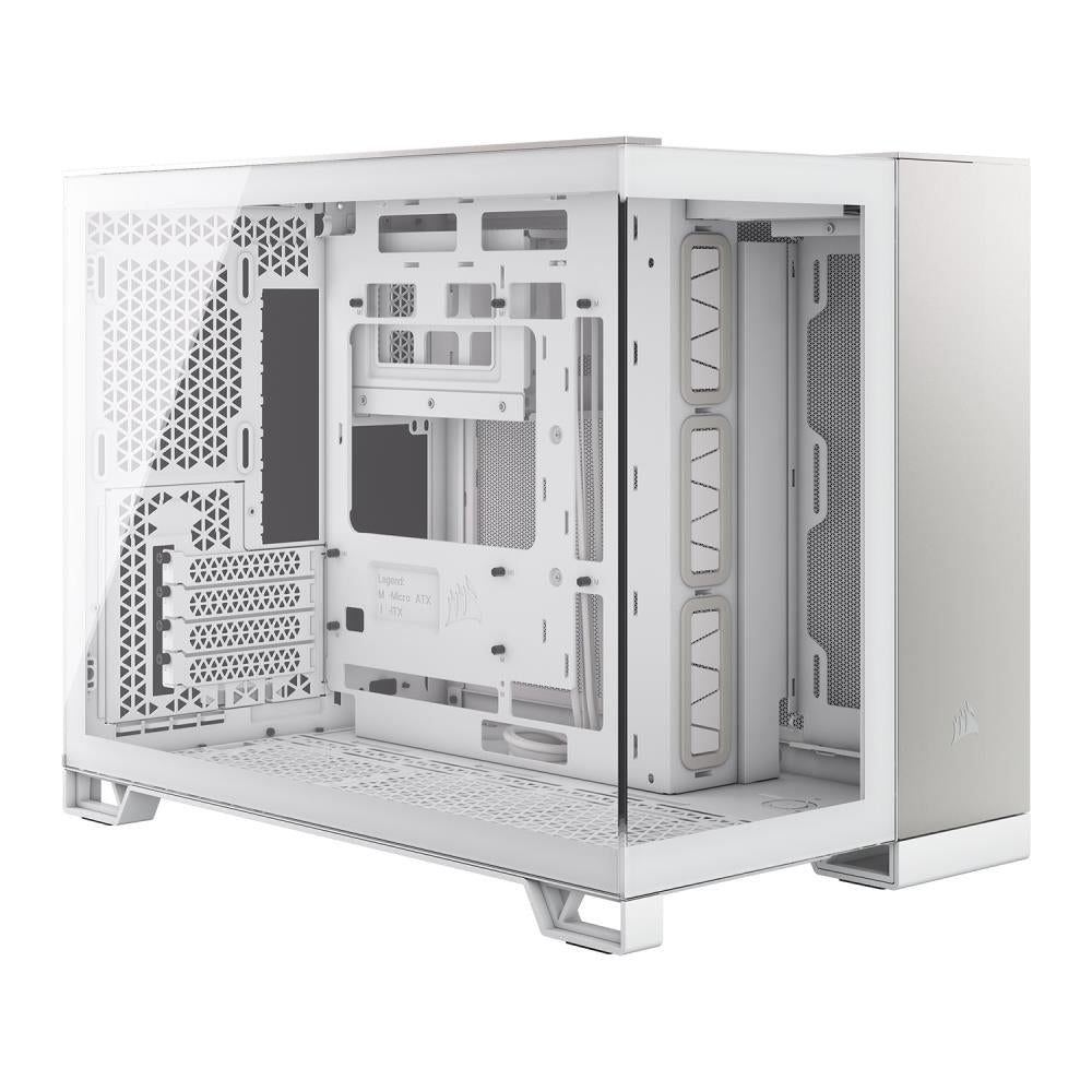 Corsair 2500X Micro Atx Case Wht/Grey