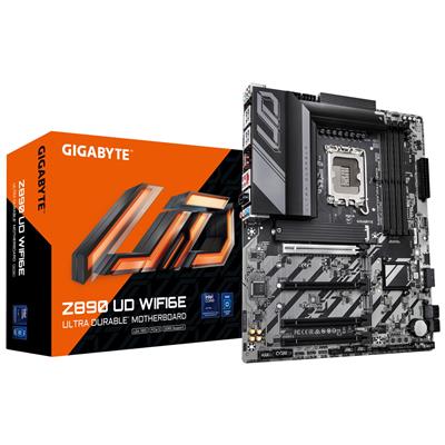 GIGABYTE Z890 UD WiFi6E Intel Z890 LGA1851 DDR5 Wi-Fi 6E ATX Motherboard