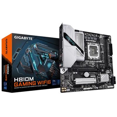 GIGABYTE H810M Gaming WiFi6 Intel H810 LGA1851 DDR5 Wi-Fi 6 Micro ATX Motherboard