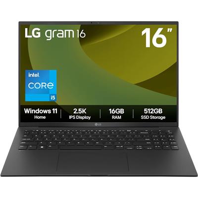 LG Gram 16 Inch WQXGA Core i5 16GB 512GB Laptop