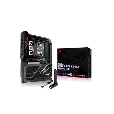 ASUS ROG Maximus Z890 Hero BTF Intel Z890 LGA1851 DDR5 Wi-Fi 7 ATX Motherboard