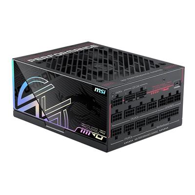 MSI MPG Ai1300TS PCIE5 1300W 80 PLUS Titanium Fully Modular ATX 3.1 Power Supply