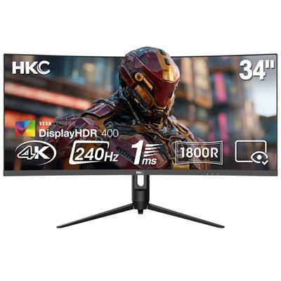 HKC 34 Curved VA Monitor